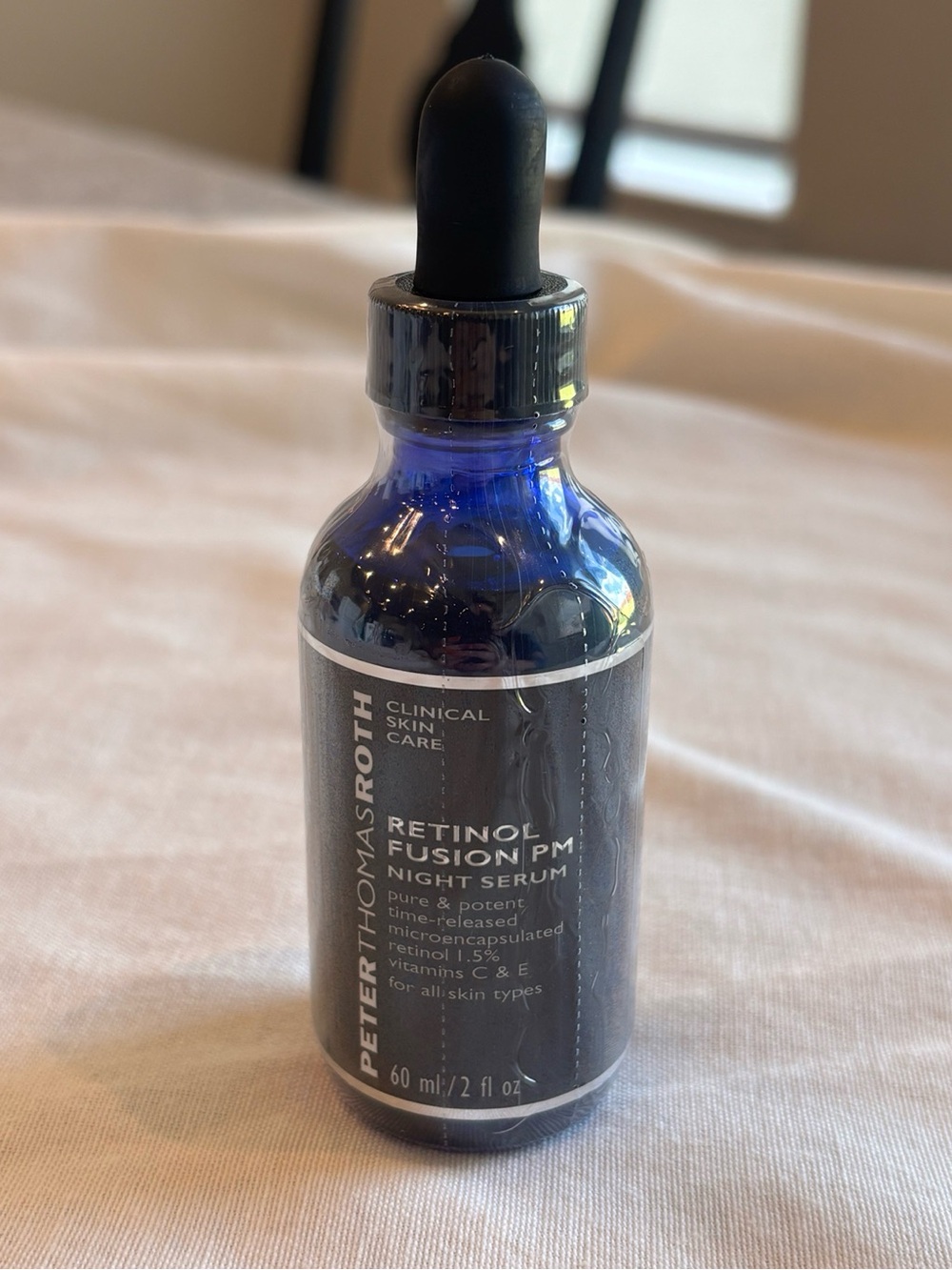 Peter Thomas Roth Retinol Fusion PM Night Serum 1.5% Retinol 2 oz New Sealed